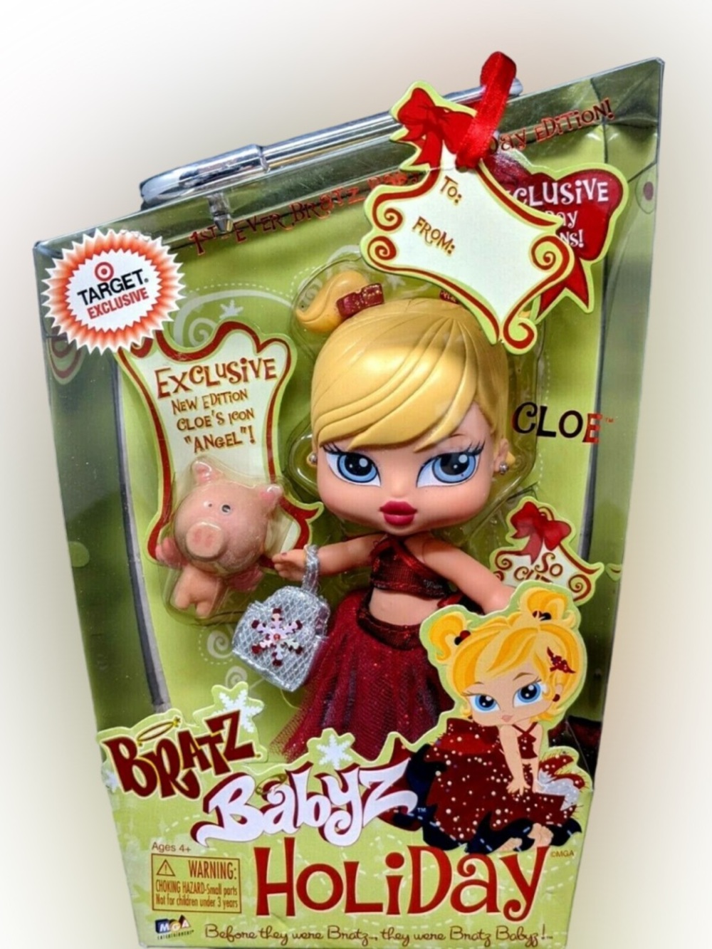 NIB Bratz Babyz Holiday 1st Edition Cloe Target Exclusive Doll #027